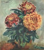 λ Piet van Wyngaerdt (Dutch 1873-1964), Chrysanthemums