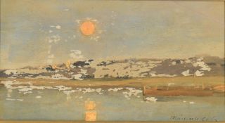 M Kas***y European School (early 20th century), 'Landscape'