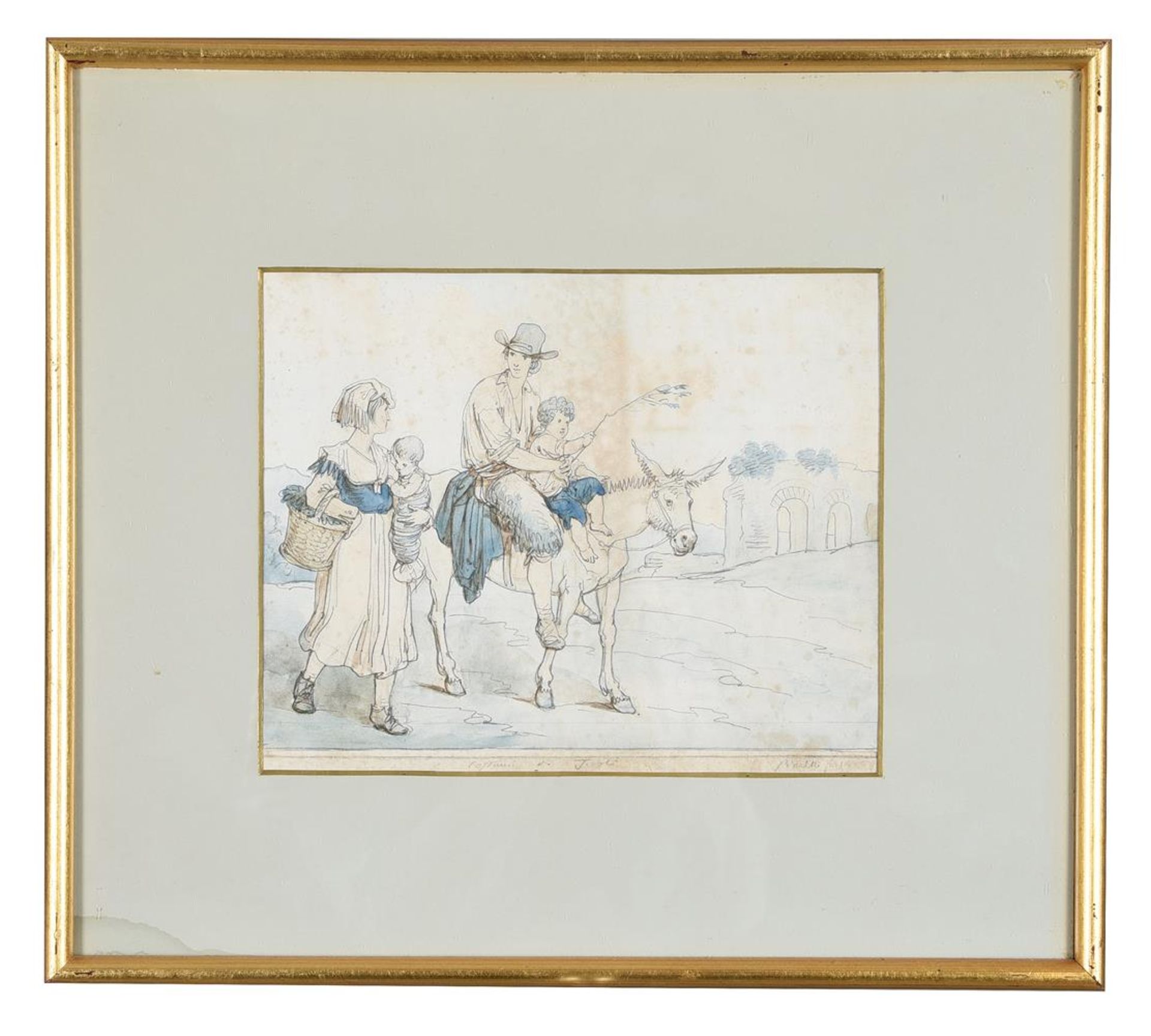 Bartolomeo Pinelli (Italian 1781-1835), Twelve depictions of Italian peasant life - Bild 18 aus 25