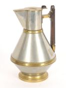 A small claret jug attributed to Christopher Dresser for Richard Perry