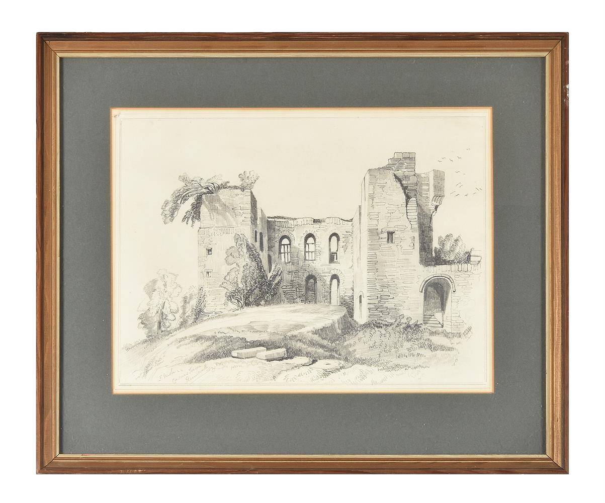 Frederick Nash (British 1782-1856), Caesar's Tower, Kenilworth Castle, Warwickshire