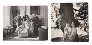 λ Cecil Beaton (British 1904-1980), Lady Caroline Duff holding her son Charles David Duff (b.1950)