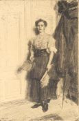 Anders Zorn (Swedish 1860-1920), The new maid