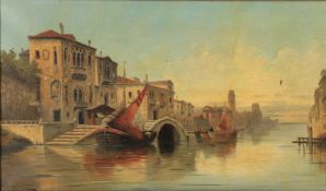 λ Attributed to Hanus F. Herink (Czech 1889-1958), Venice