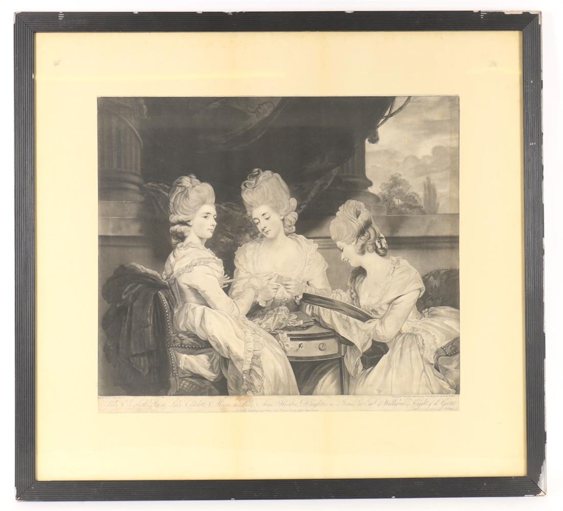 After Sir Joshua Reynolds, Daughters of James, late Earl of Waldegrave - Bild 2 aus 3