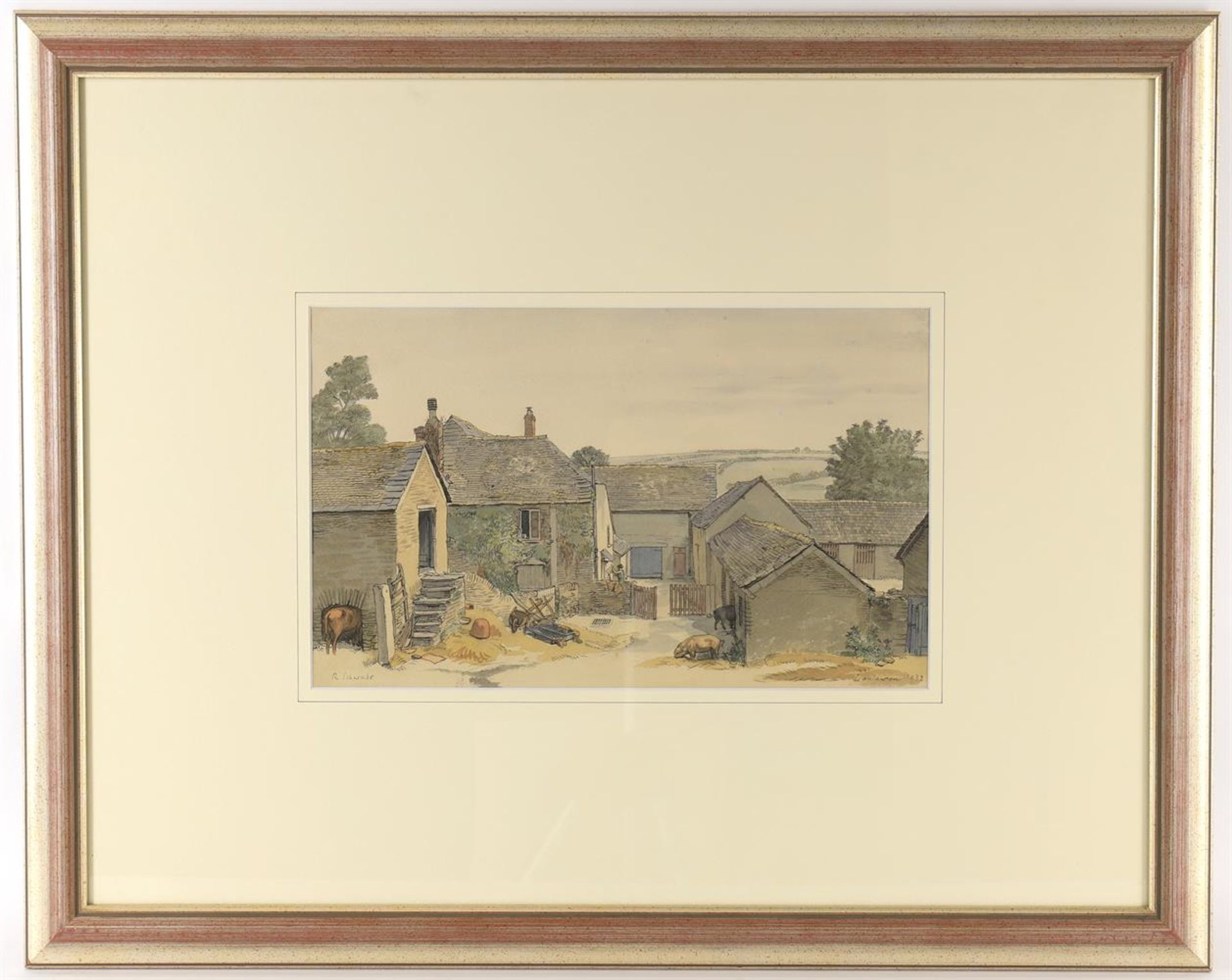 Randolph Schwabe (British 1885-1948), 'Lanlawren' - Bild 2 aus 4