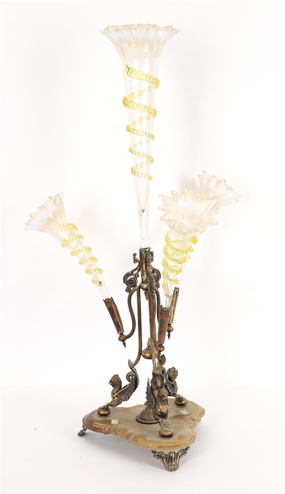 An electro-plated epergne by Walker & Hall - Image 2 of 3