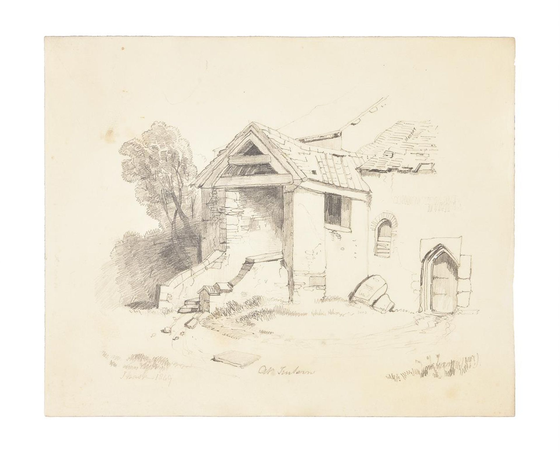 Frederick Nash (British 1782-1856), At Penryn, Cornwall - Bild 3 aus 3