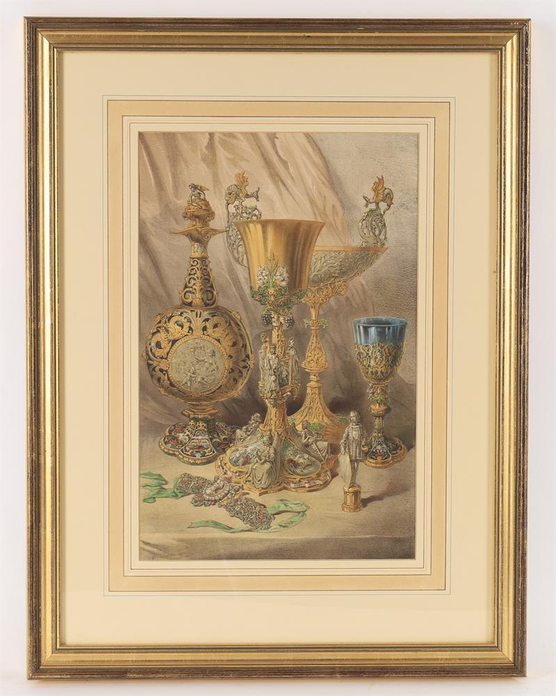 After Matthew Digby Wyatt, A set of 5 decorative prints of urns and tableware - Bild 8 aus 10