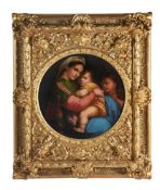 After Raffaello Sanzio da Urbino called Raphael, Madonna della Seggiola
