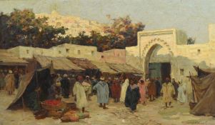 Terrick Williams (British 1860-1936), View of Tangiers