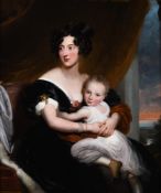 After Sir Thomas Lawrence, Georgiana Agar-Ellis (later Lady Dover) and her son Henry Agar-Ellis