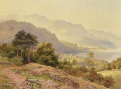 Harry Sutton Palmer (British 1854-1933), Mellow Sunshine, Ullswater