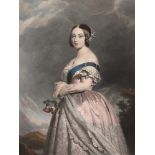 After Franz Xaver Winterhalter (German1805-1873), Her Most Gracious Majesty, The Queen