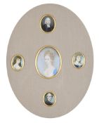 Y Attributed to John Hoskins (British c.1590-1664), Lady Glynne Wheler, together with 14 others (15)