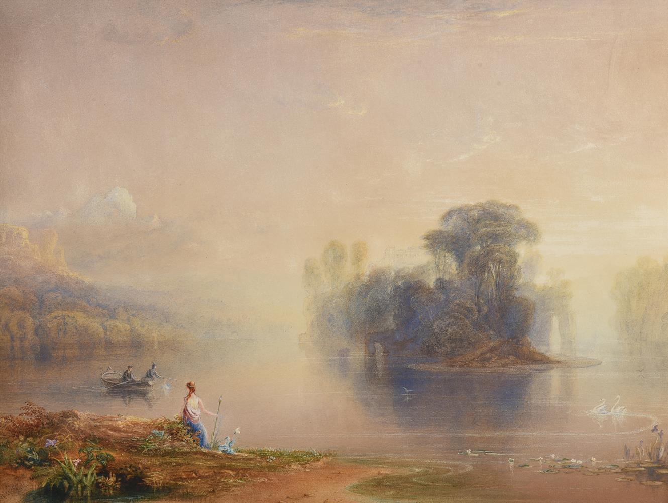 Copley Fielding (British 1787-1855), Fairy Isle