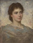 Eastman Johnson (American 1824-1906), Portrait of Julia May Appleton