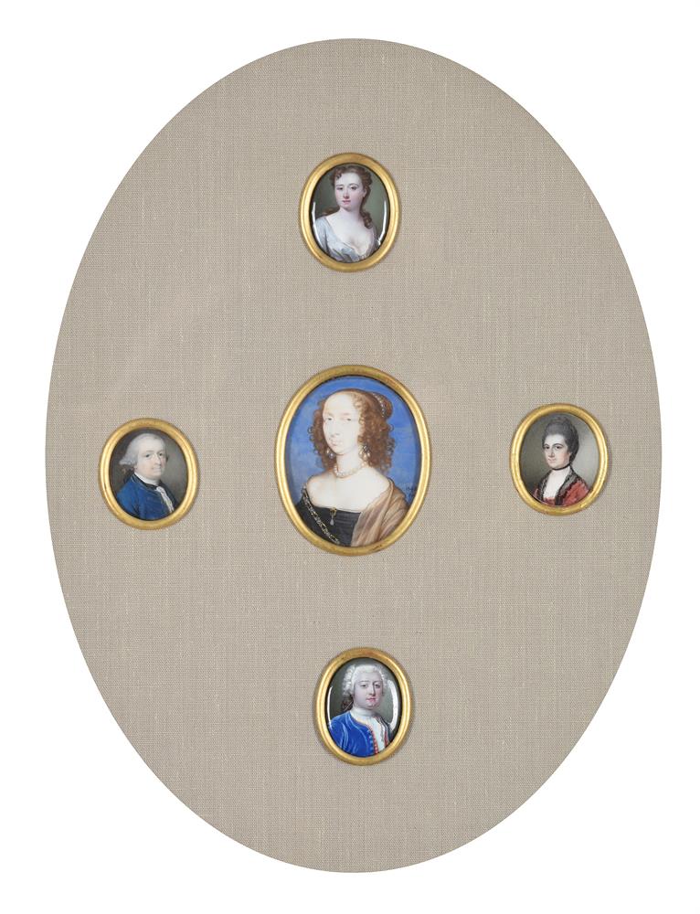 Y Attributed to John Hoskins (British c.1590-1664), Lady Glynne Wheler, together with 14 others (15) - Image 2 of 9