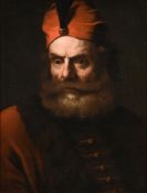 Italian School (late 17th century), Portrait of a man wearing a turban