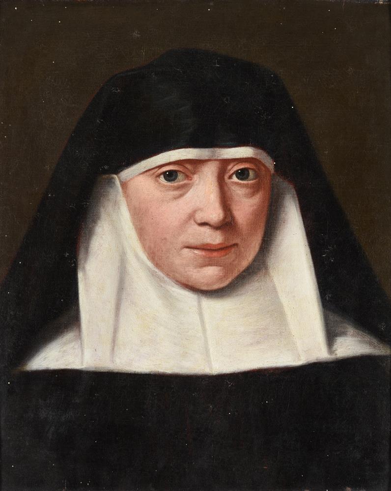 Follower of Philippe de Champaigne, Portrait of a nun