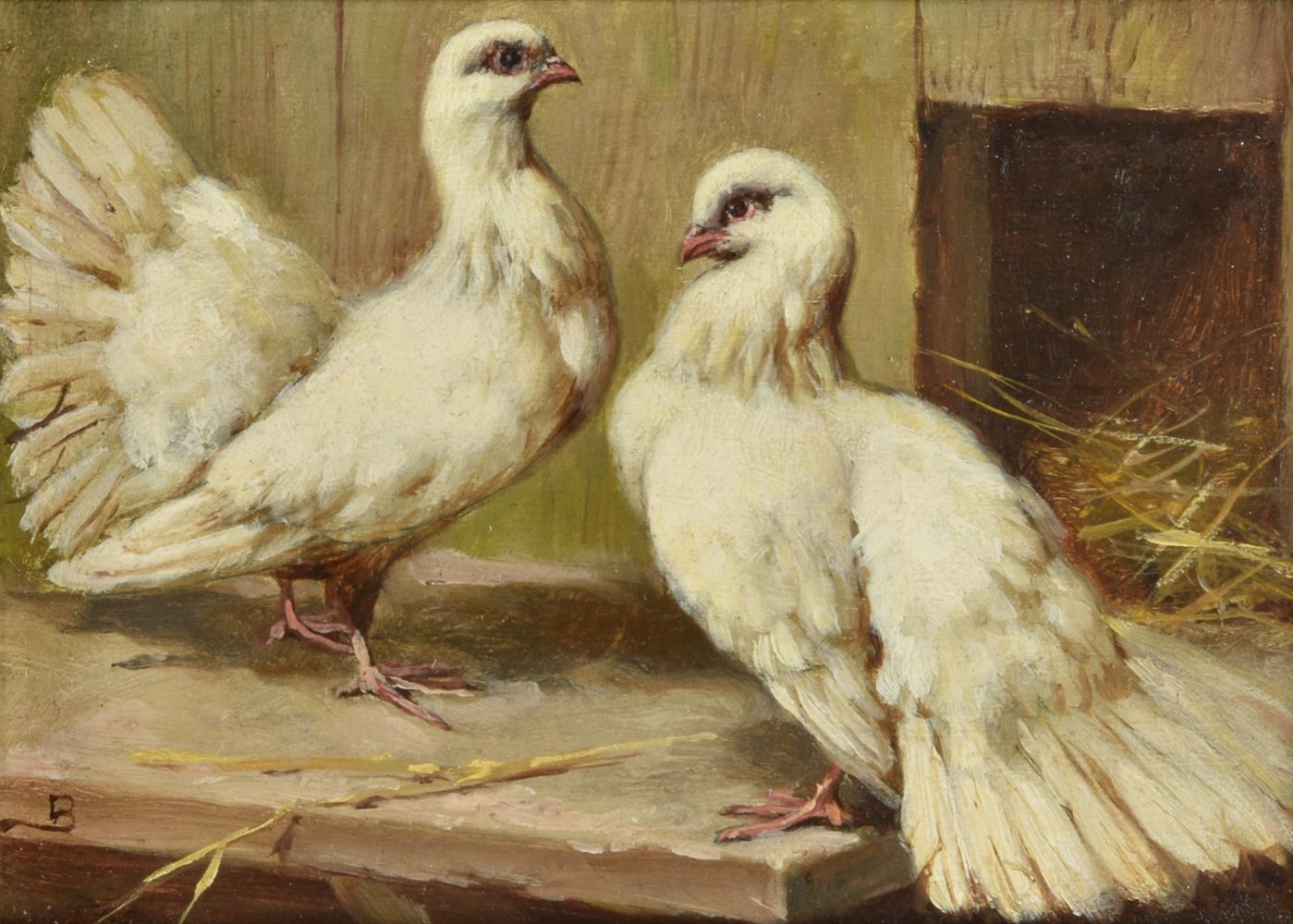 William Baptiste Baird (American 1847-1899), Farmyard friends, a set of seven (7) - Image 2 of 14