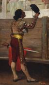 John Haynes-Williams (British 1836-1908), The Matador's Salute before the Bullfight