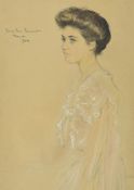 Eastman Johnson (American 1824-1906), Portrait of Jane Emmett