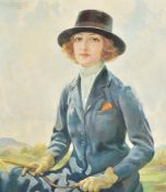 Daniel Pender Davidson (British 1855-1933), The Trainer's Daughter