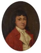 Follower of Sir William Beechey, Portrait of a young man; together with another (2)