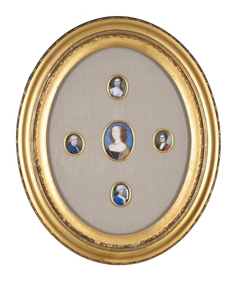 Y Attributed to John Hoskins (British c.1590-1664), Lady Glynne Wheler, together with 14 others (15) - Image 5 of 9