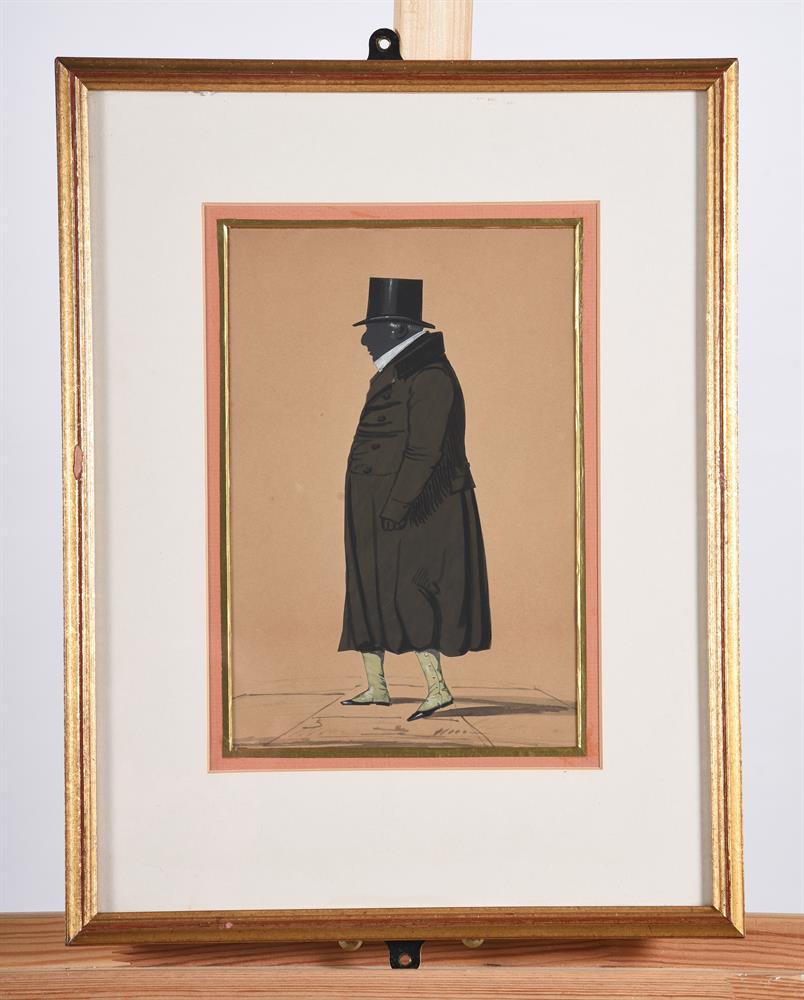 English School (19th century), Man in an overcoat - Image 4 of 6