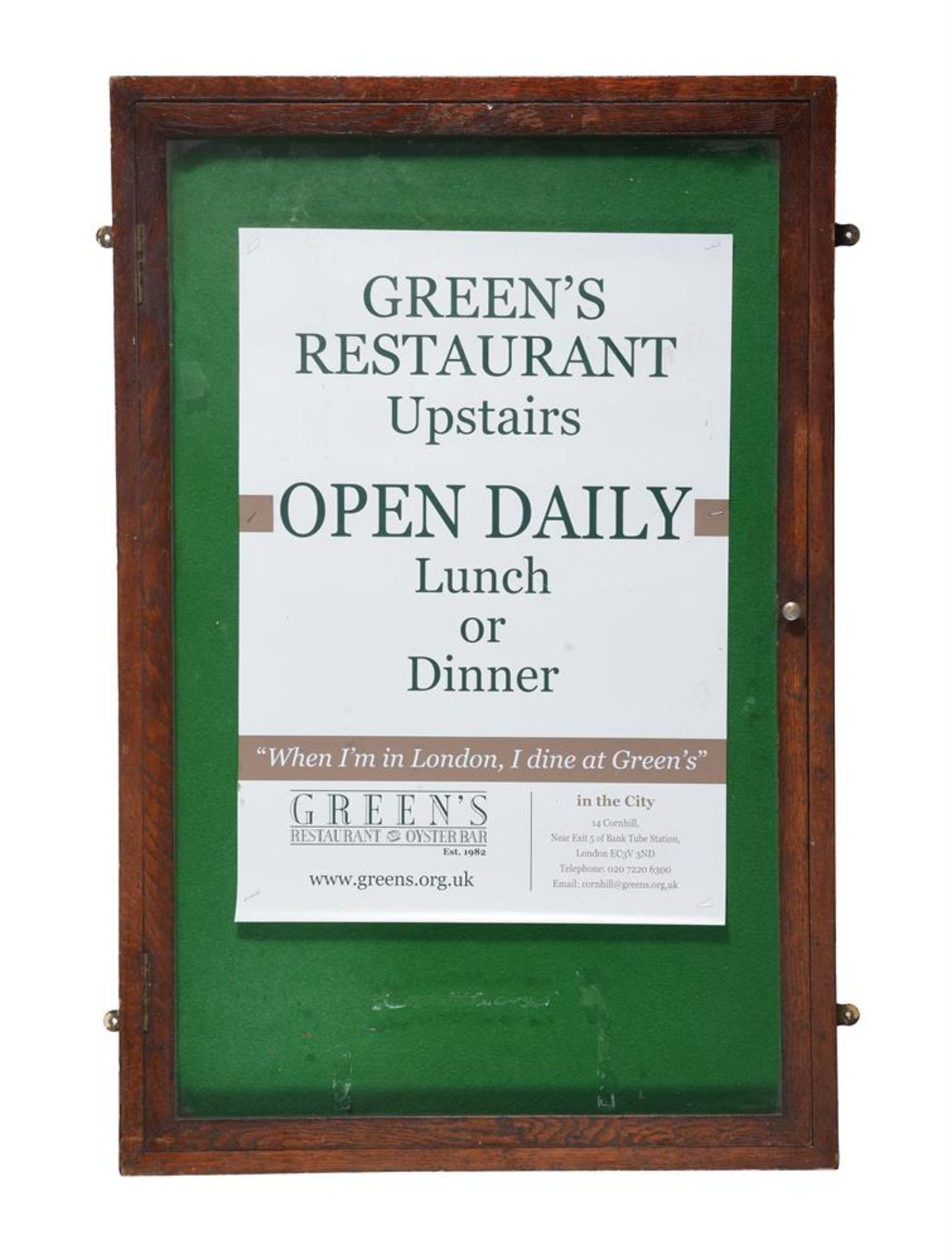 Green's Junior Rotter's dinner menu, 7th March 1985 - Image 3 of 6