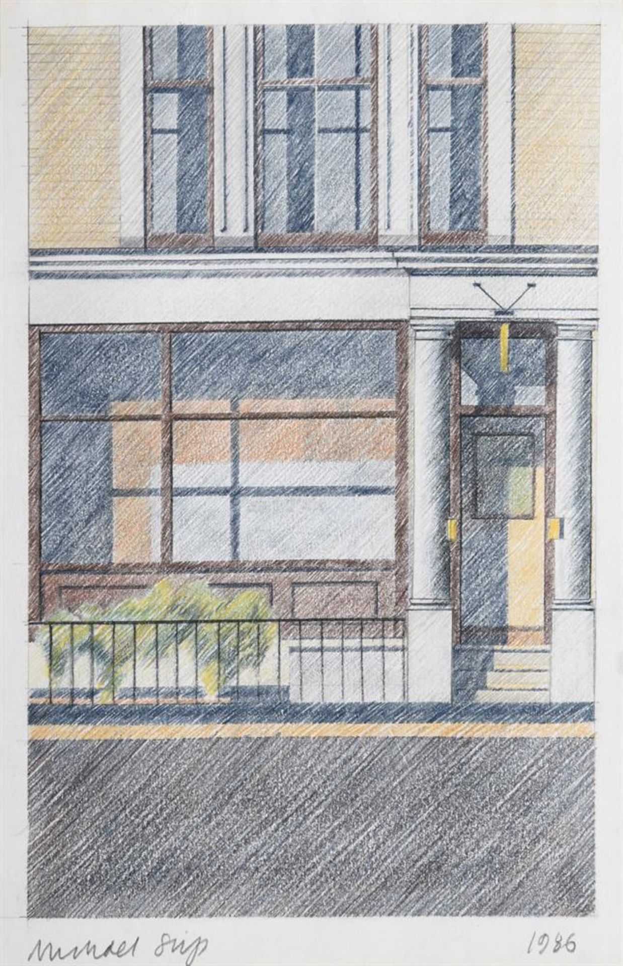 λ Michael Stiff (British 20th century), Views of Green's Restaurant - Image 4 of 14