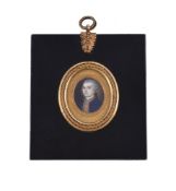 Y James Jennings (British fl. 1763 - 1793), A gentleman, wearing blue coat with gold facings