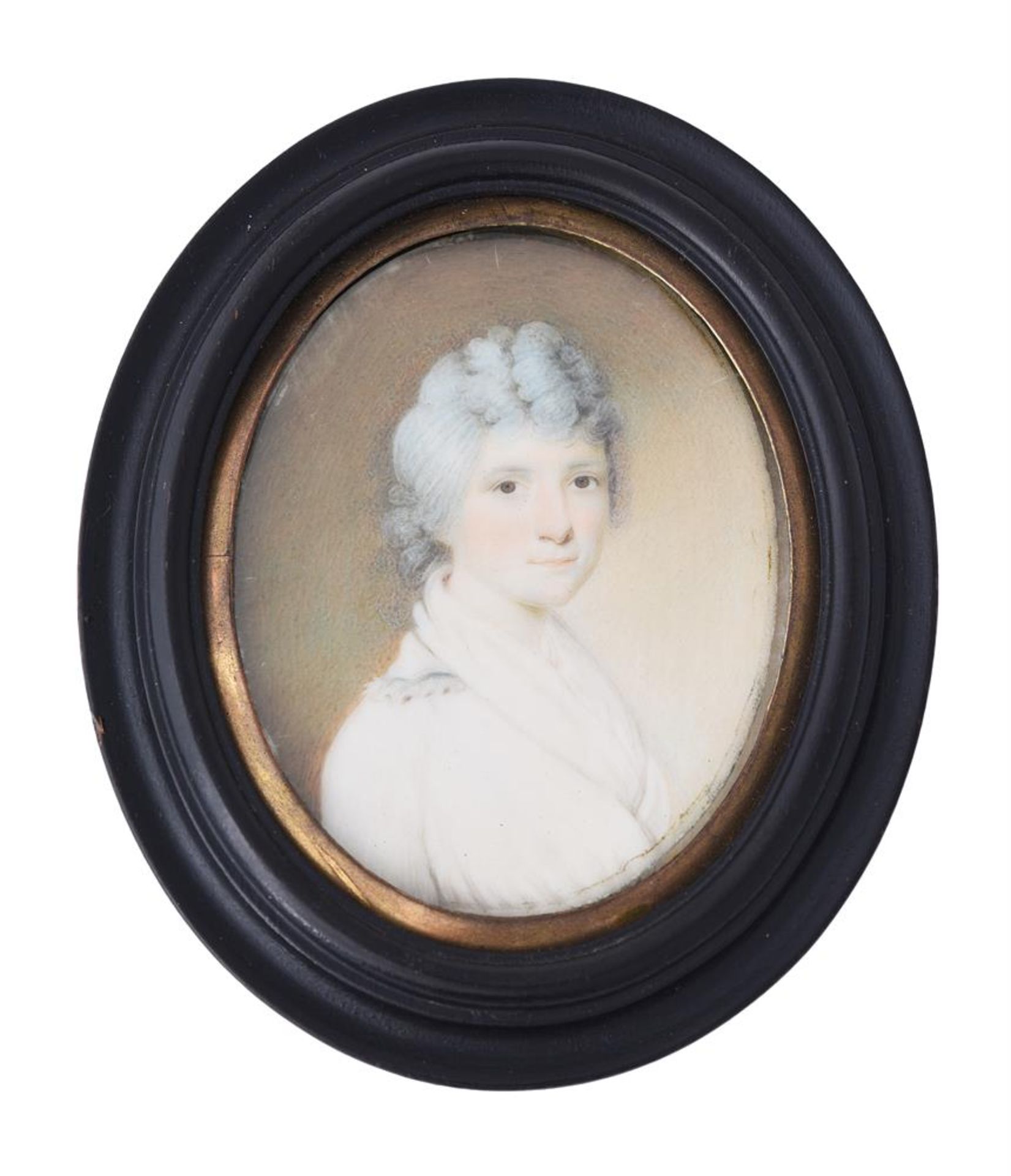 Y Edward Nash (British 1778 - 1821), A lady, wearing white dress