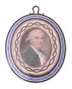 Y Circle of John Smart (British 1742 - 1811), A gentleman, wearing green coat