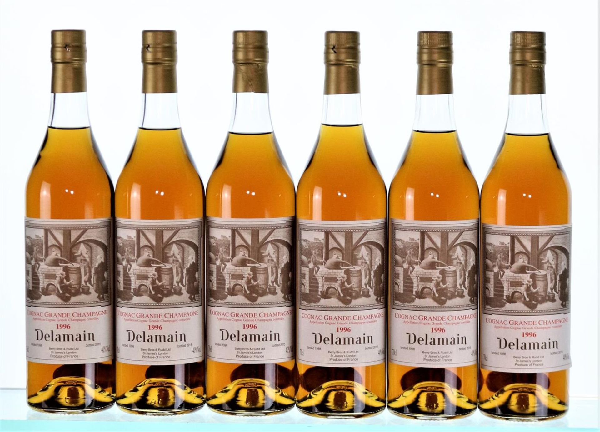 ß 1996 Delamain Cognac - (Lying under Bond)