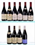 Mixed Fine Red Burgundy