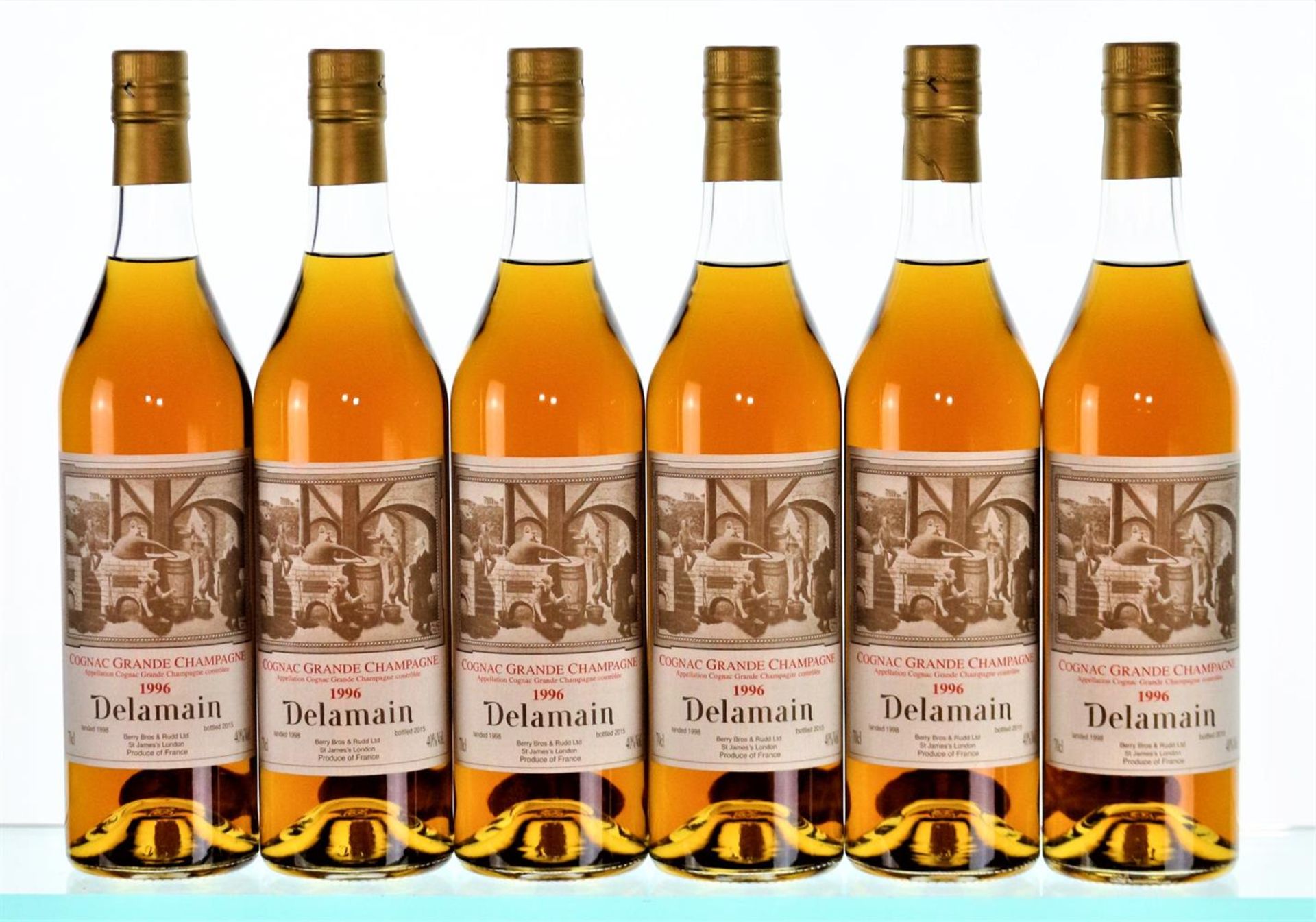 ß 1996 Delamain Cognac - (Lying under Bond)