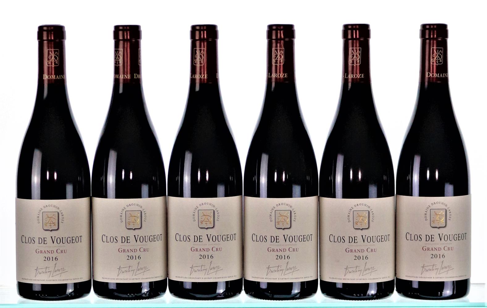 ß 2016 Clos de Vougeot, Domaine Drouhin Larose - (Lying under Bond)