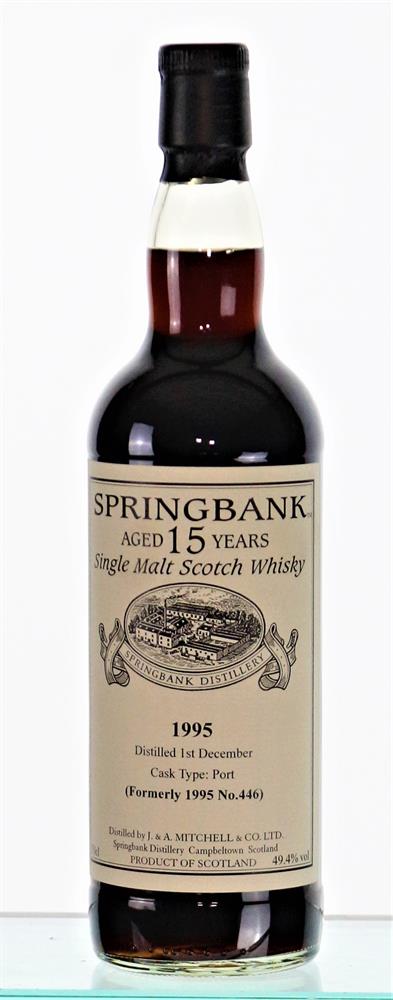 1995 Springbank 15 Year Single Malt