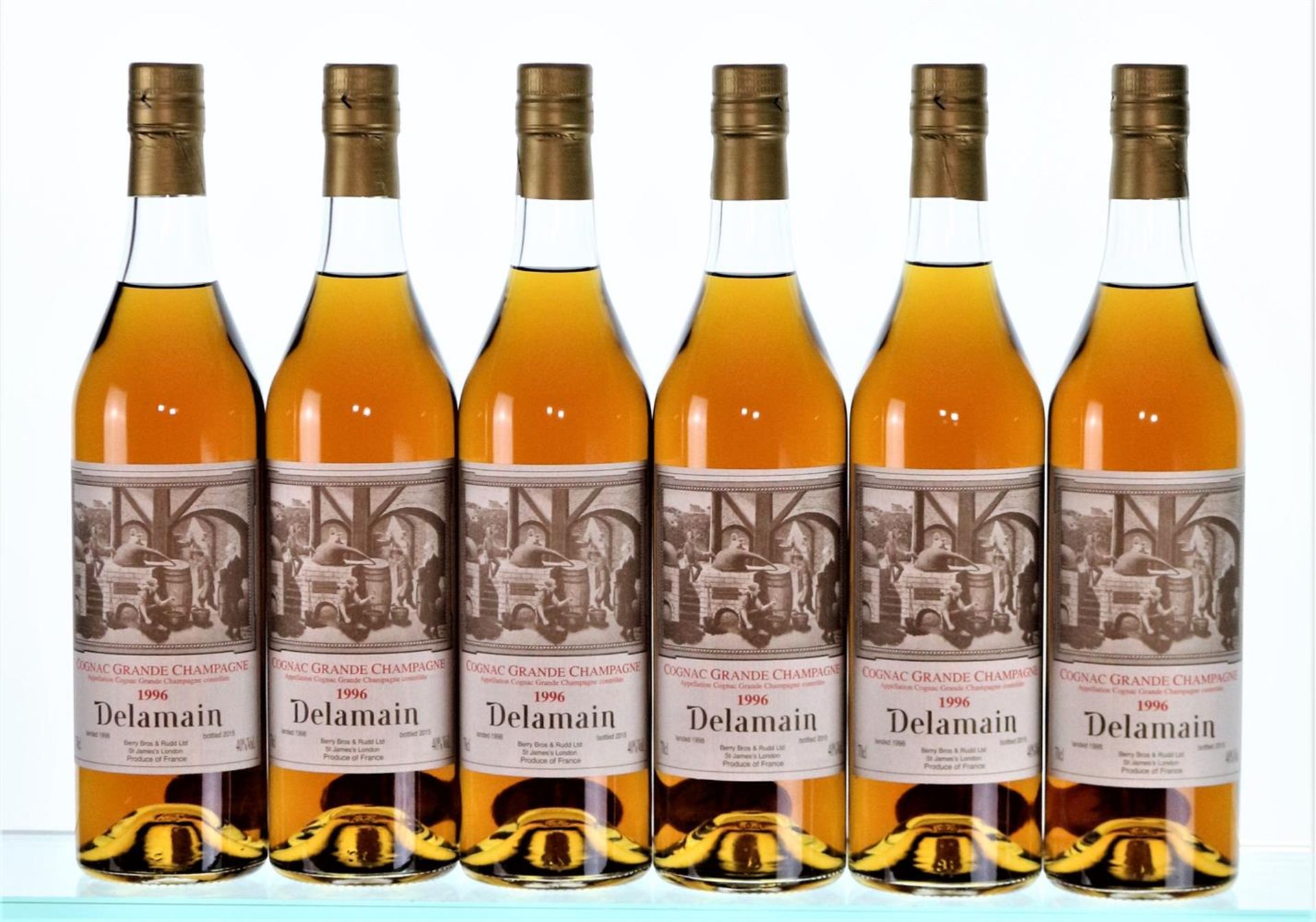 ß 1996 Delamain Cognac - (Lying under Bond)