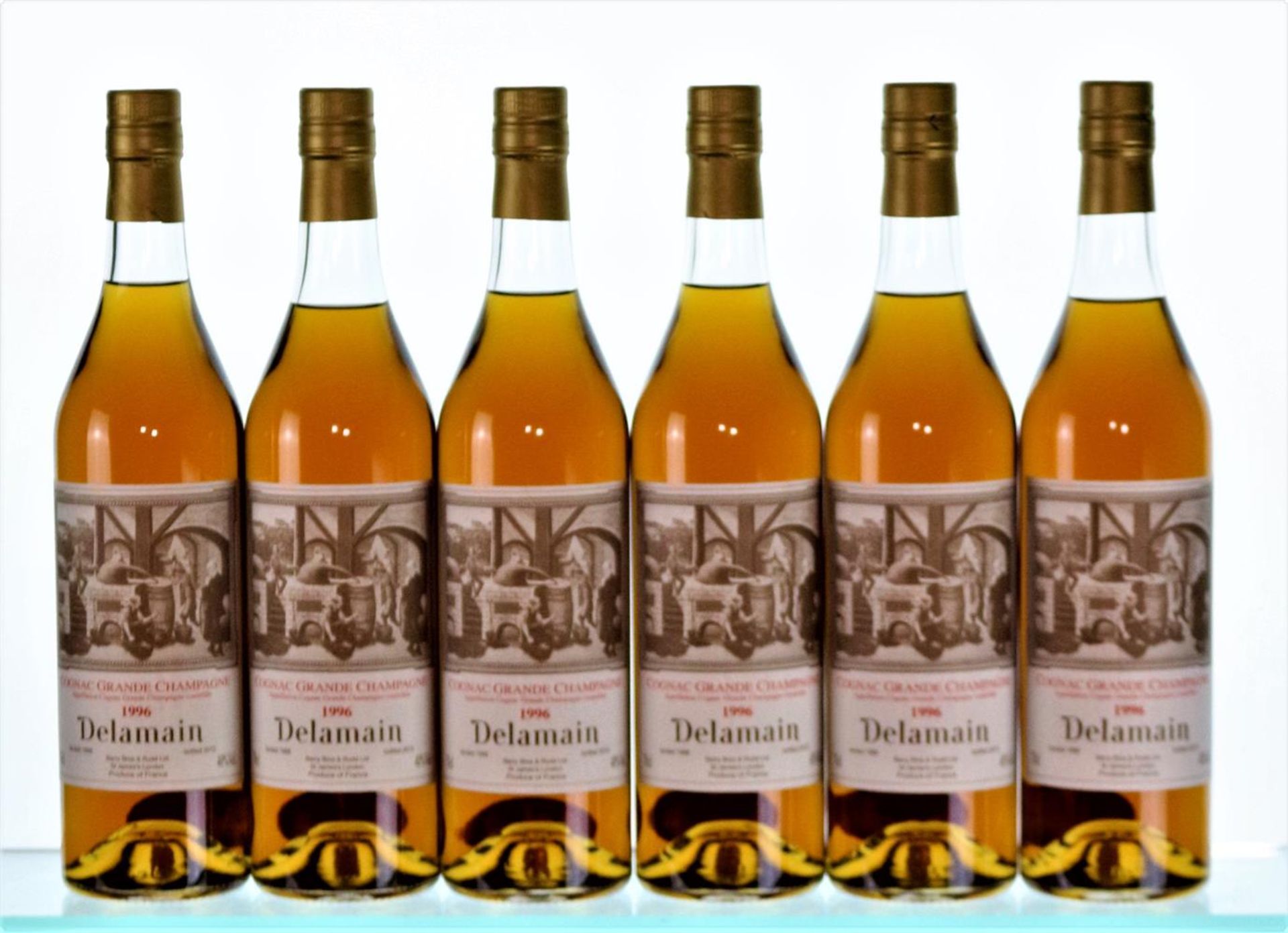 ß 1996 Delamain Cognac - (Lying under Bond)