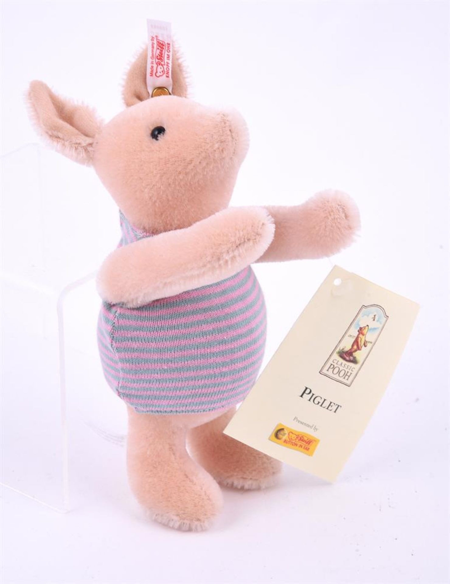 STEIFF, PIGLET, 03177, CLASSIC POOH COLLECTION, CIRCA 2002 - Image 2 of 3