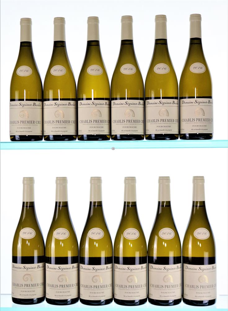 ß 2016 Chablis Fourchaume, Domaine Seguinot Bordet - (Lying under Bond)