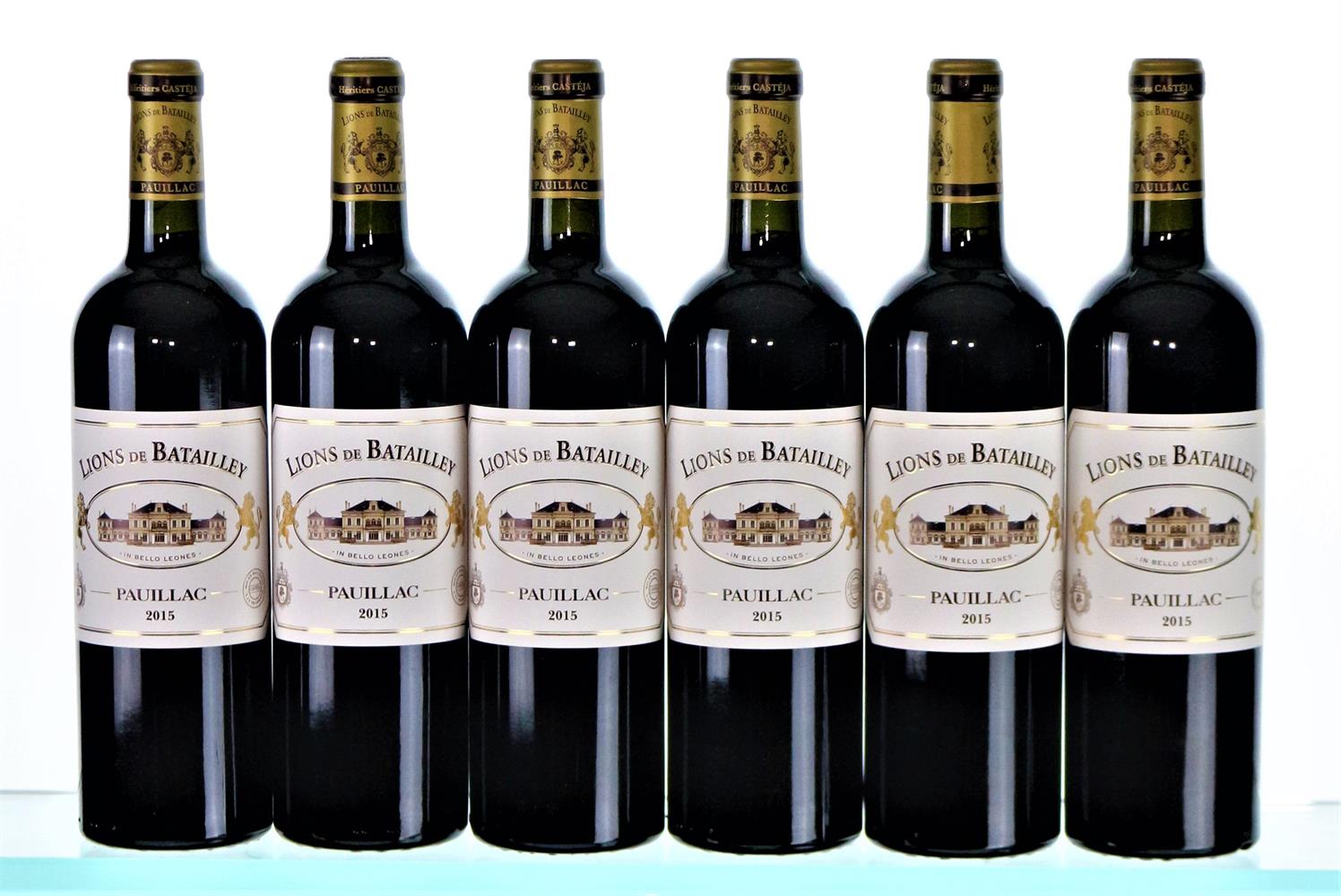 ß 2015 Lions de Batailley, Pauillac - (Lying under Bond)