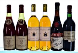 Mixed Mature Wine 1966-1988 - Port/ Barolo/Sauternes/ Red Burgundy