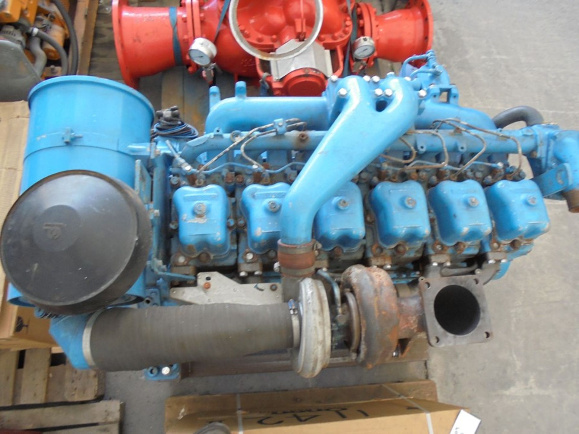 Used Mitsubishi marine engine, model type D21. - Image 5 of 5