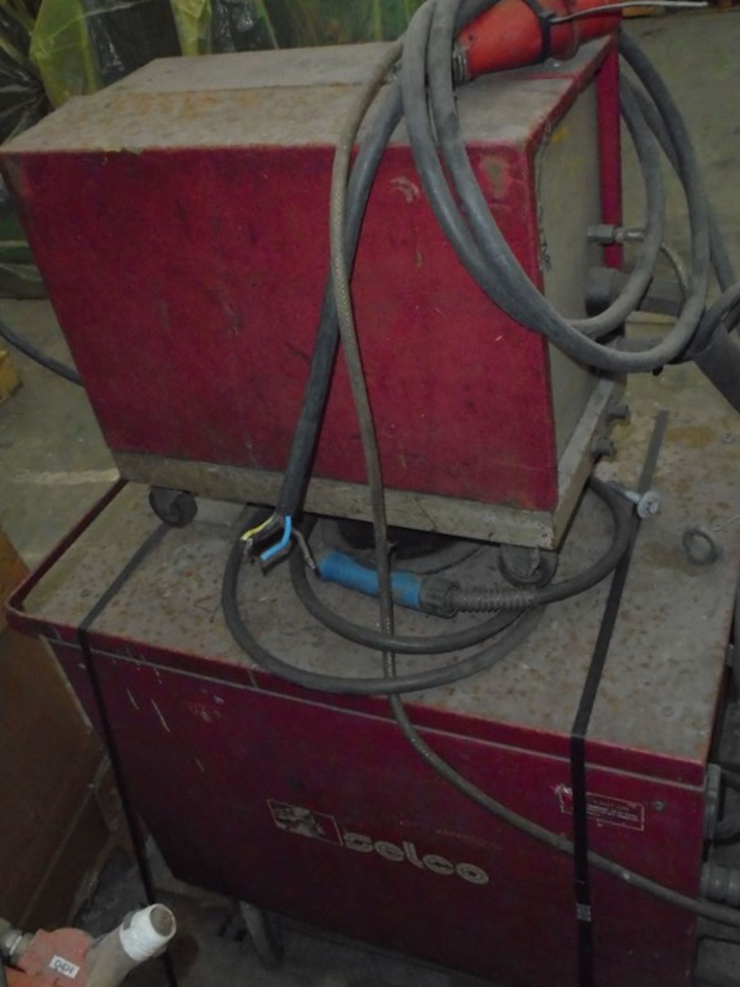 Seico 410 MIG welder with WF100 feeder, 3 phase. - Image 3 of 4