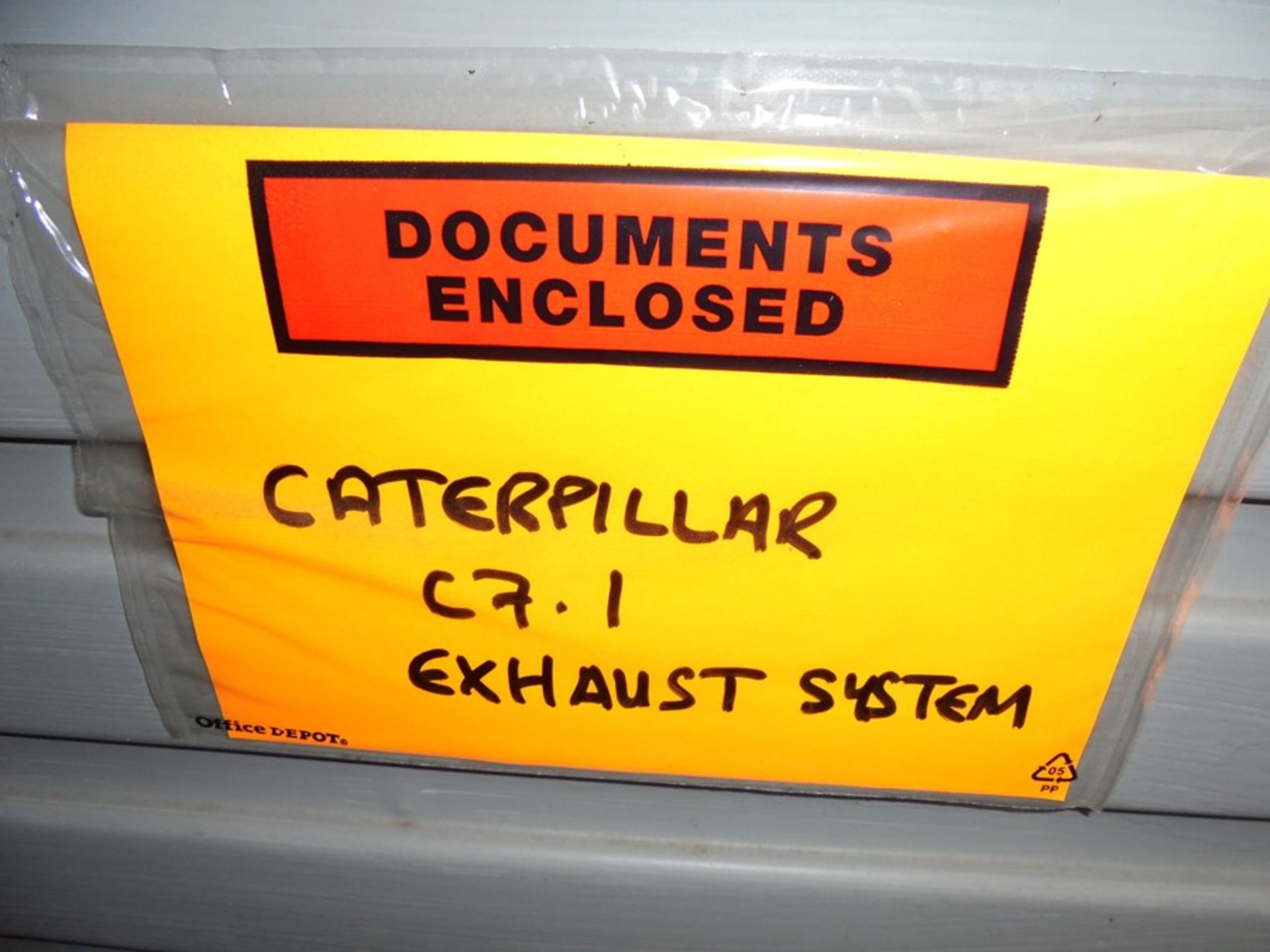Misc used Caterpillar C7.1 DPF exhaust (stillage not included). - Image 3 of 3